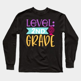 Level 2nd Grade Long Sleeve T-Shirt